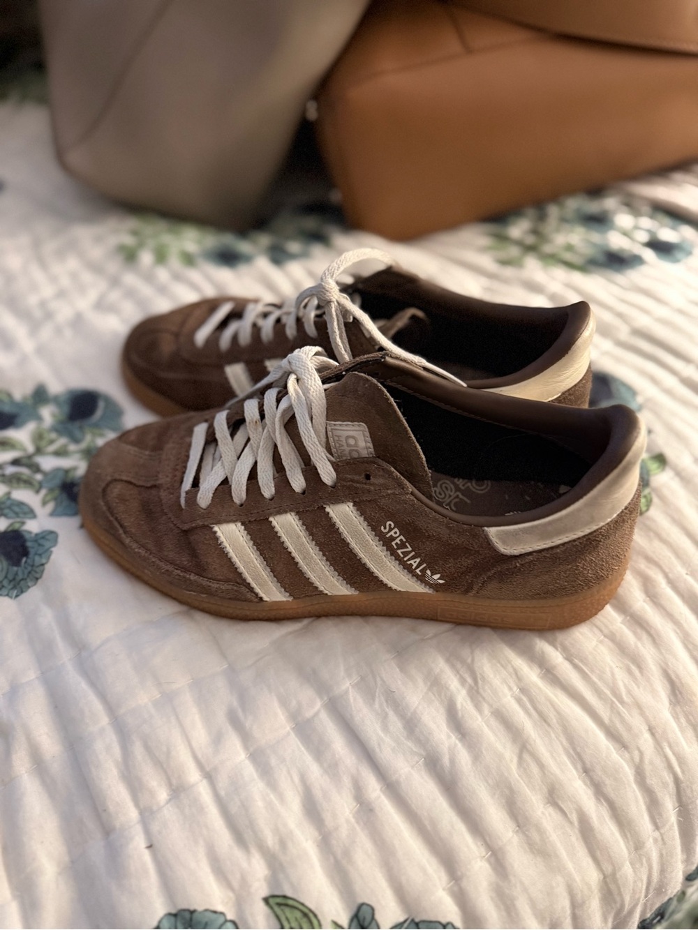 Adidas Spezial Brown Suede Sneakers